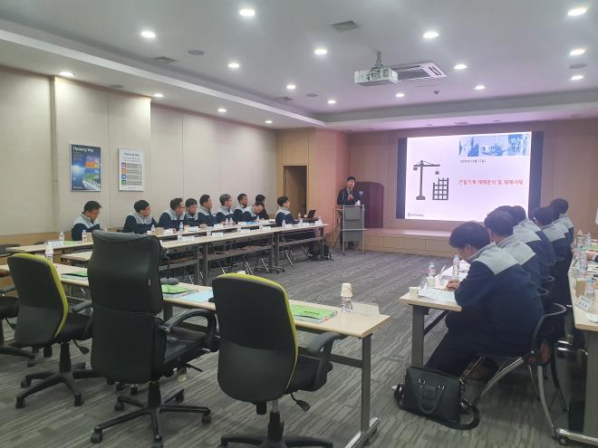 Tower crane 이설치 안전감독